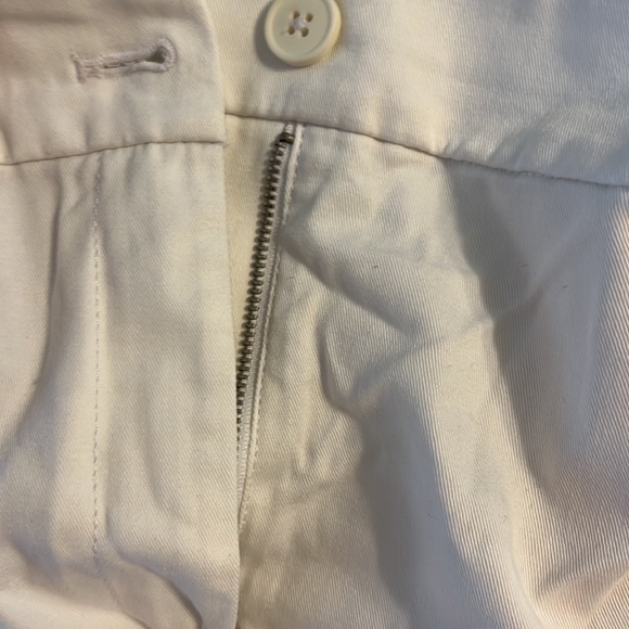 Loft white cotton shorts.Plus size - Picture 7 of 8